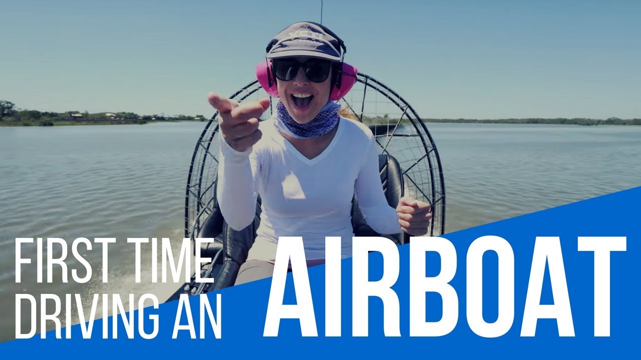 First time driving an airboat!