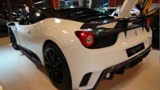 Mansory ferrari 458 italia siracusa in dubai, u.a.e full hd!!!