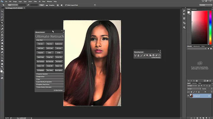 Install Ultimate Retouch for Adobe Photoshop 2015