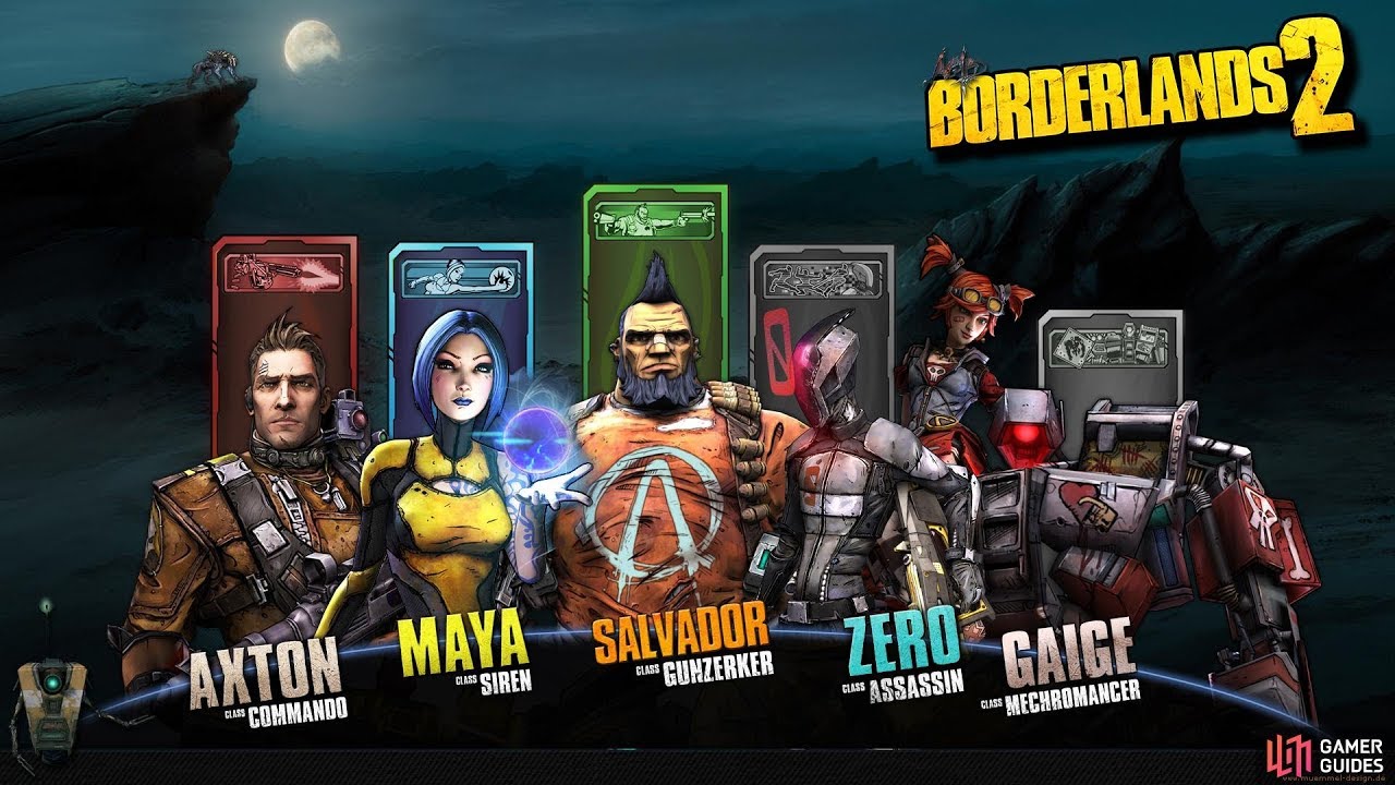 borderland 2 ตัวละคร  New 2022  Borderlands 2: Which Character Is The Best!? \u0026 Which One Fits You The Best!?