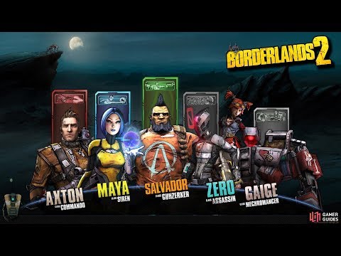 Borderlands 2: Which Character Is The Best!? & Which One Fits You The Best!?