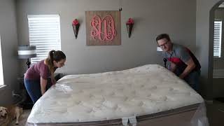 How to Move a Mattress Without Handles, The Easy Way to Transport a Mattress DIY (Moving Tips) by Shoulder Dolly - Moving/Lifting Straps 12,181 views 1 year ago 1 minute, 20 seconds