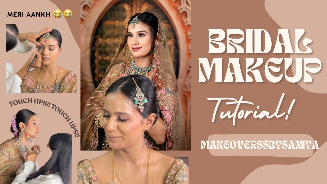 Step by step bridal makeup | Bridal makeup tutorial - YouTube