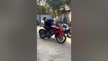 New vs Old Pulsar RS 200 Exhaust Sound 🔥 #shorts #rs200