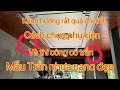 Cách chọn phụ kiện, thi công ốp cổ trần cho mẫu trần nhựa nano đẹp | trần nhựa giả gỗ giật cấp nano