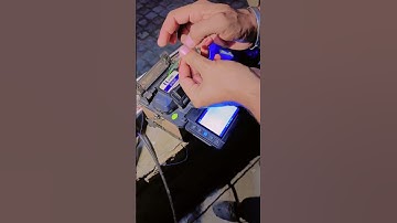 New connection Optical Fiber internet and fiber splicing machine