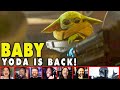Reactors Reaction To Baby Yoda Adorable Return In The Mandalorian Season 2 Trailer | Mixed Reactions
