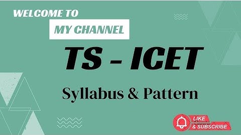 "TS ICET Syllabus & Exam pattern|for Beginners"|| in Telugu||#tsicet #mbaentrance#icet2025
