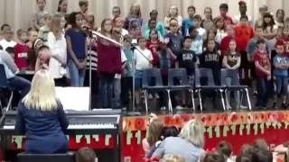 Sofie&#39;s solo in Veteran&#39;s Day Assembly &quot;American Tears&quot; (3rd soloist @ 1:45)