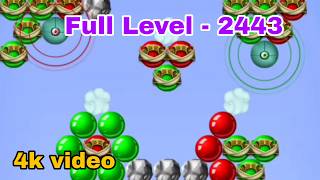 Bubble Shooter Game Video: Full Level - 2443 | Old Bubble Shooter Offline And Online Game (4k)  screenshot 5
