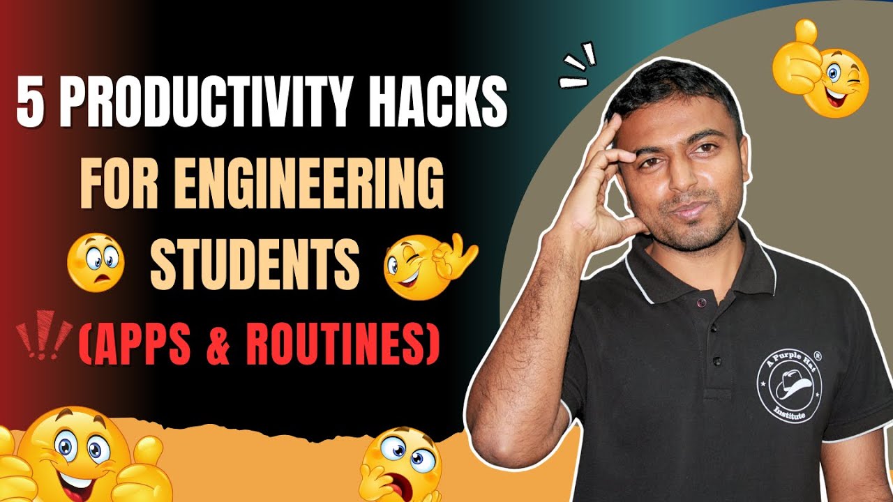 5 Productivity Hacks for Engineering Students (Apps & Routines ...