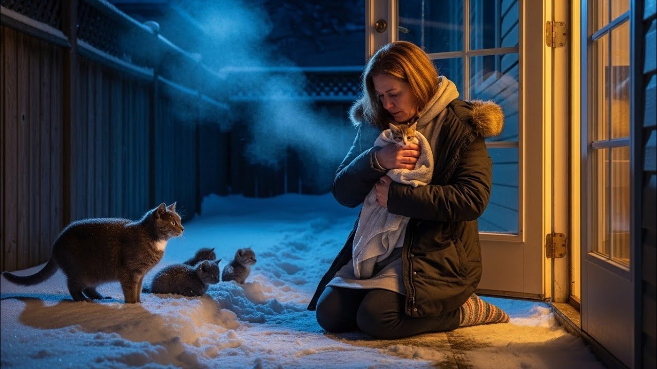 I Rescued 4 Abandoned Kittens from the Snow ❄️ | Emotional Rescue 🥺