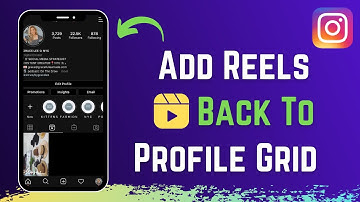 How to Add Reel Back to Profile Grid | Put Reels Back on Instagram (2022)