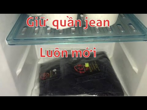 Video Chỉ cần làm 1 lần là quần jean luôn mới | Giữ quần... - youtube