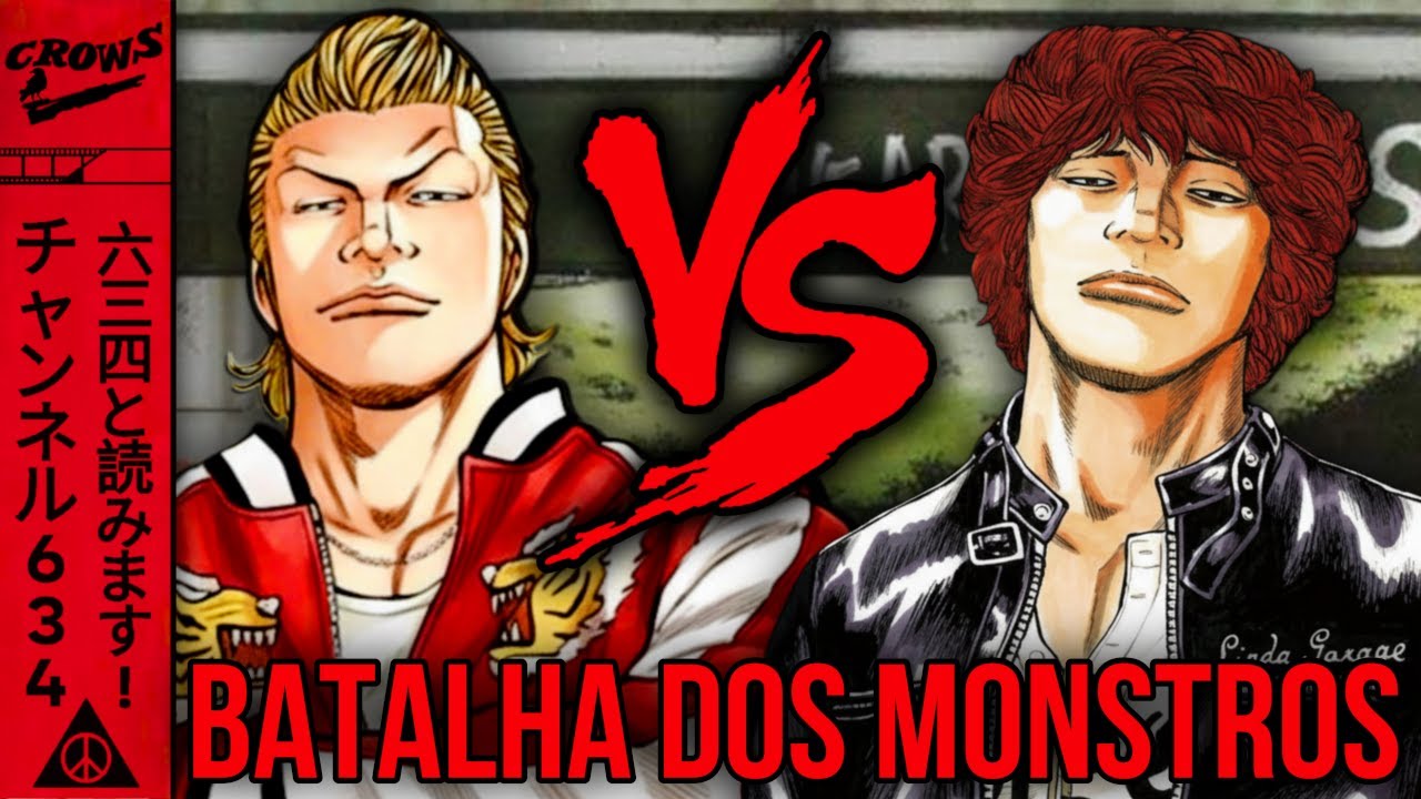 BATALHA LENDÁRIA! Bouya Harumichi vs Rindaman | Crows Cap. 8 + 9