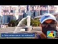 Walking Tour: Merlion Park to Marina Bay Sands (days after lockdown)  by Stanlig Films