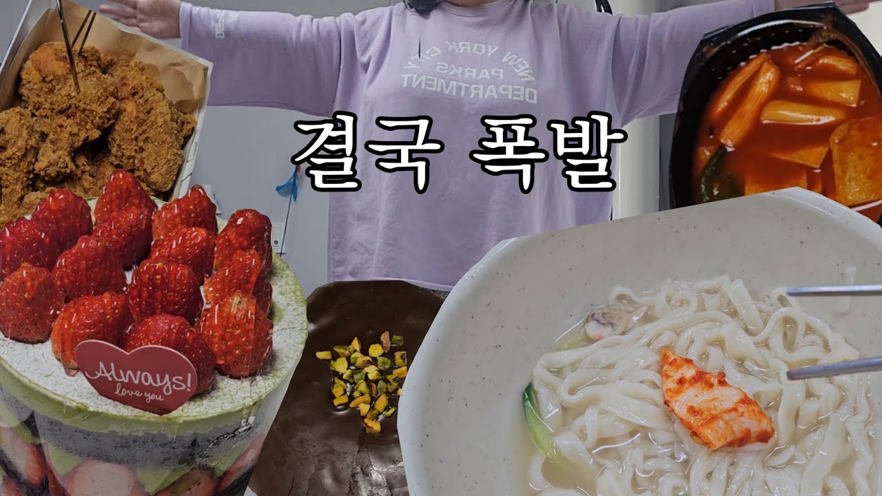 1일 1식 그만둡니다 | 초고도비만 브이로그