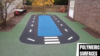 Rubber Mulch & Wetpour Installation in Oxford, Oxfordshire | Wet Pour Installation by Polymeric Surfaces 194 views 2 years ago 2 minutes, 21 seconds