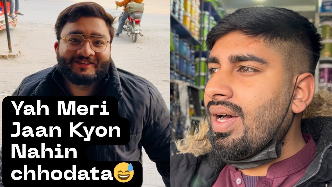 Yah Meri Jaan Kyon Nahin chhodata😅🤣