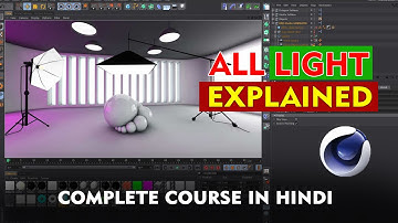 Complete Lighting Tutorial in Cinema 4d for Beginners | All Light Explained