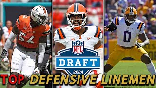 The 10 Best Defensive Linemen In The 2024 NFL Draft