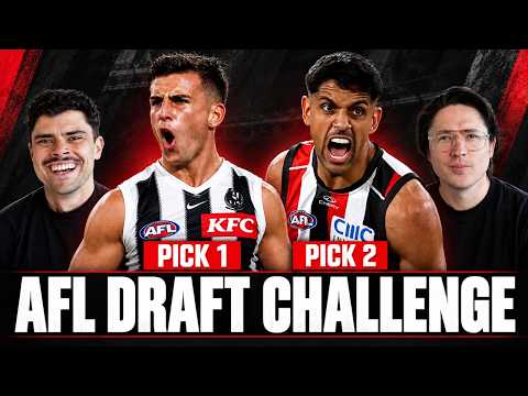 AFL DRAFT Challenge with @DylanAlexanderFollowsDraft