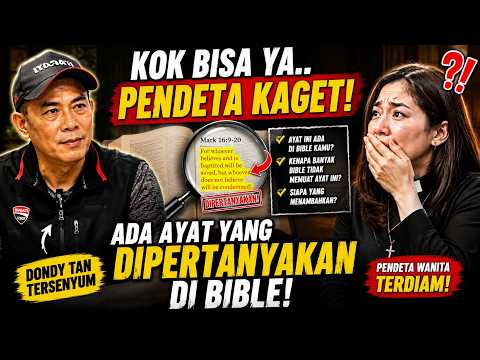 PENDETA KAGET! Saat Menemukan Ayat Bible yang Dipertanyakan, Koh Dondy Tan Hanya Tersenyum