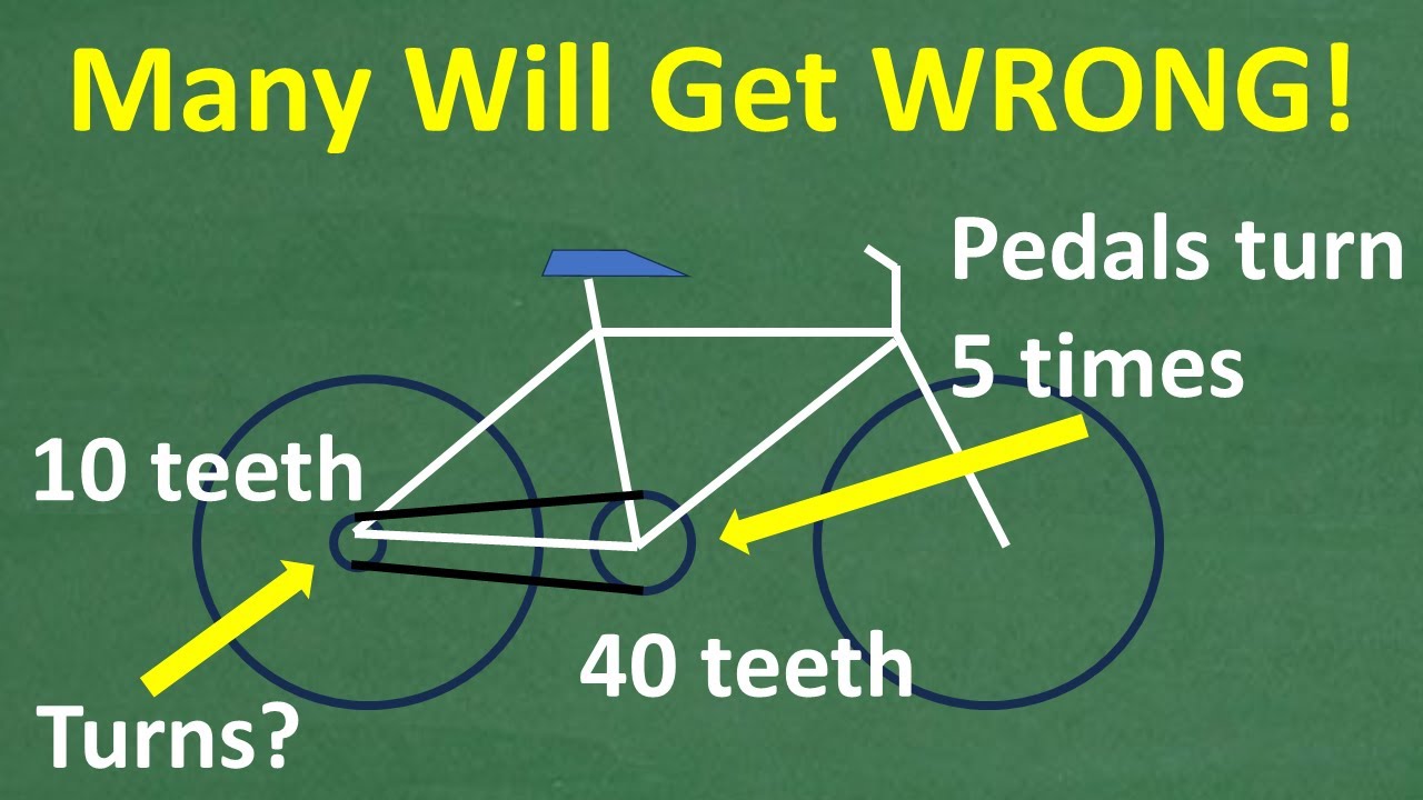 A Simple Bike Math Problem – Many WILL GET WRONG! Can You Figure It Out ...