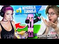 DZIEWCZYNA👧 WYGRAŁA MÓJ TURNIEJ PVP w MINECRAFT XDD