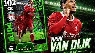 POTW APR 23'26 ।। Virgil Van Dijk in eFootball 