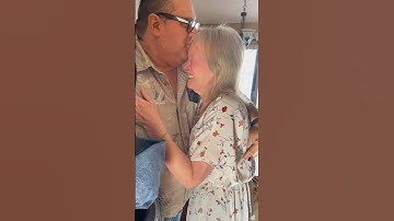 Wife with dementia has beautiful reaction to husband coming home from work ❤️❤️