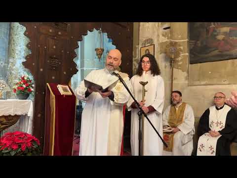 البطريرك يونان يحتفل بقداس أحد زيارة العذراء مريم لنسيبتها أليصابات كنيسة مار أفرام السرياني باريس