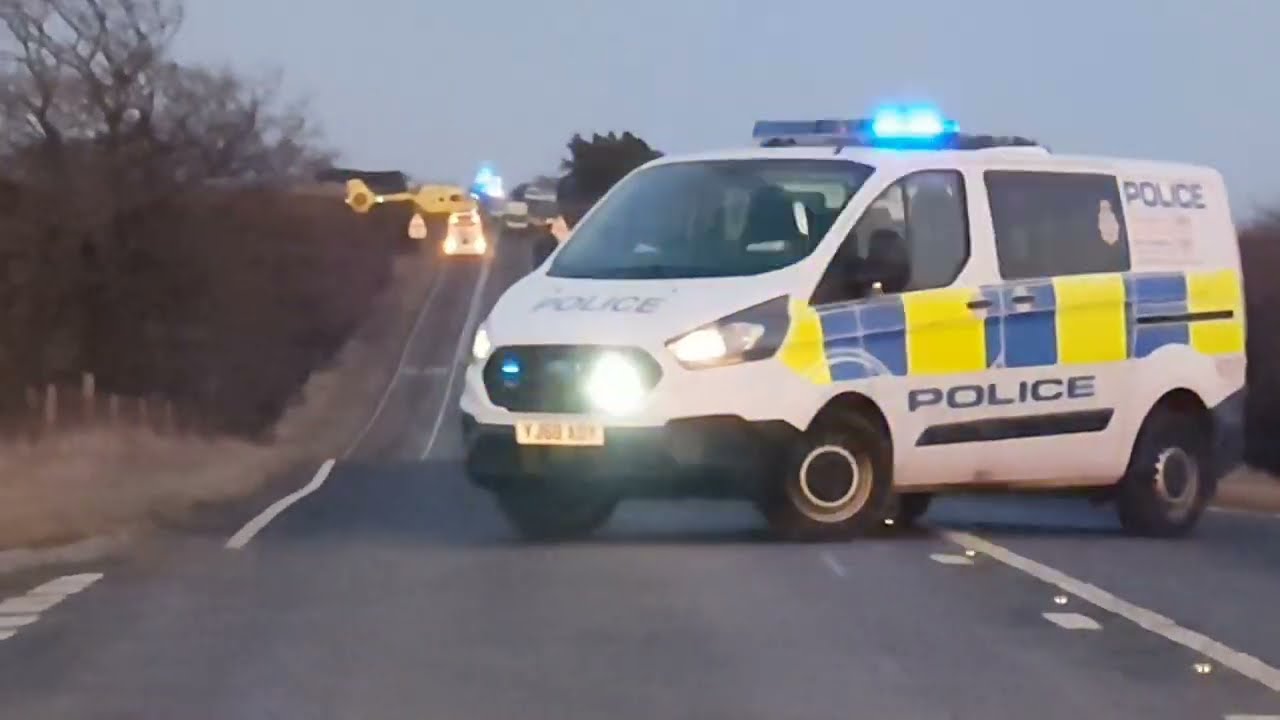 A171 ACCIDENT Guisborough to Whitby Moor Road. 26th February 2022 YouTube