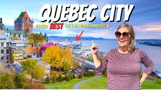 This is the BEST City in North America!  Quebec City, Canada