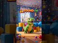 Dino Hide and Seek! 🦖👀 | Can You Find the Dinosaur? | Wobble Monsters