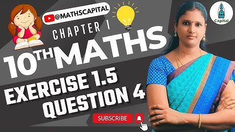 Exercise 1.5 question 4 class 10 maths chapter 1 Relations and Functions TN Samacheer Ex1.5 q4 10th