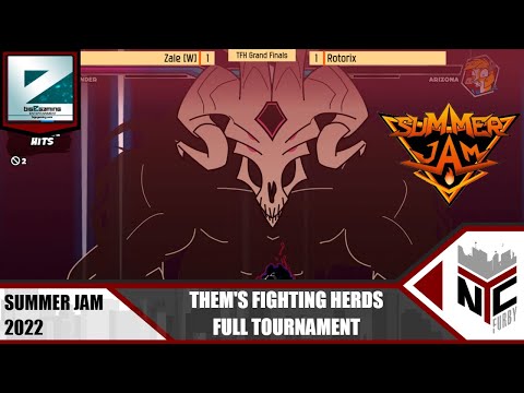 Them's Fighting Herds Summer Jam 2022 Full Tournament [4k/60fps] #tfh #summerjam #mane6