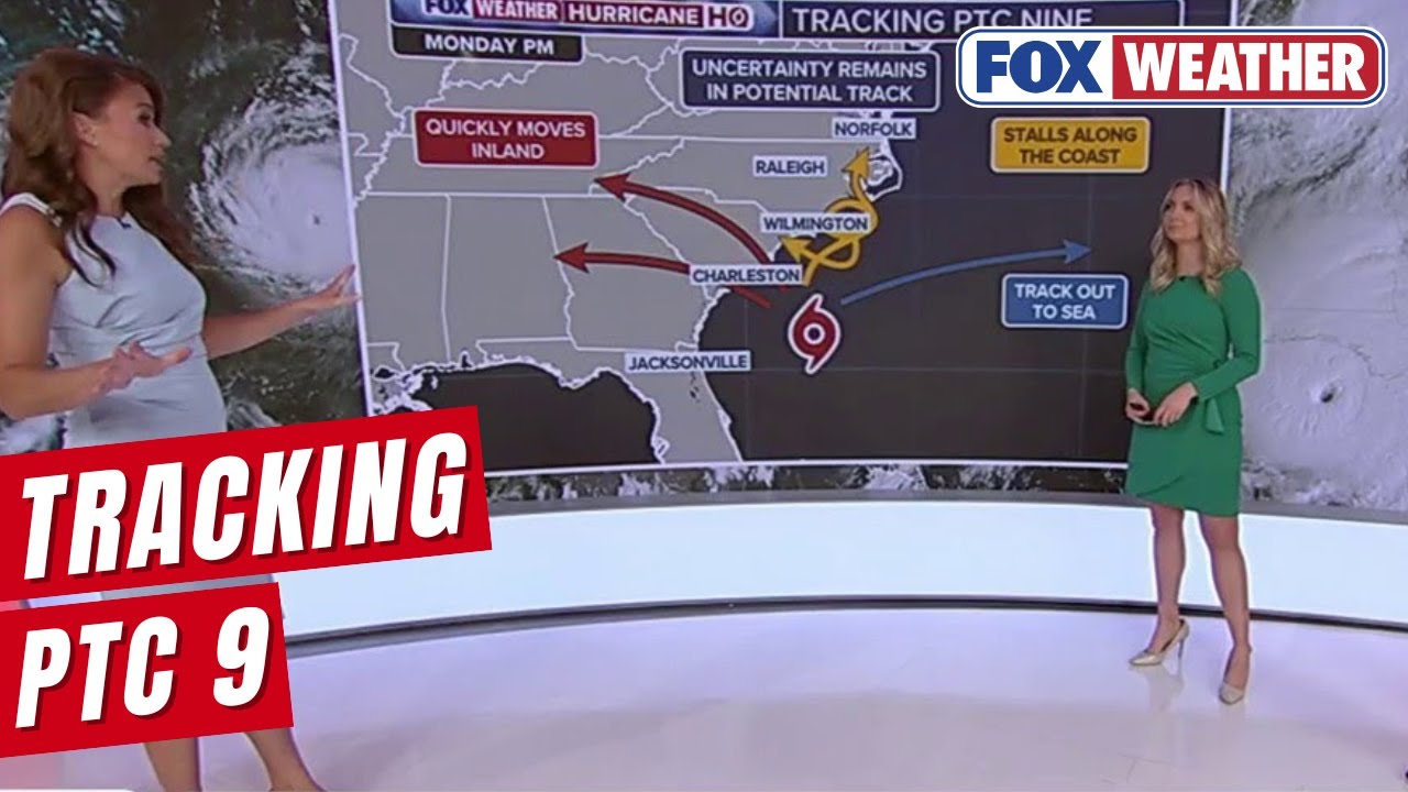 Forecast Models Remain Uncertain On Where PTC 9 Will End Up