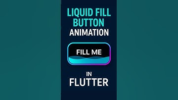 Eye-Catching Liquid Fill Button Animation in Flutter | UI Demo #coding #flutter  #tutorial  #shorts