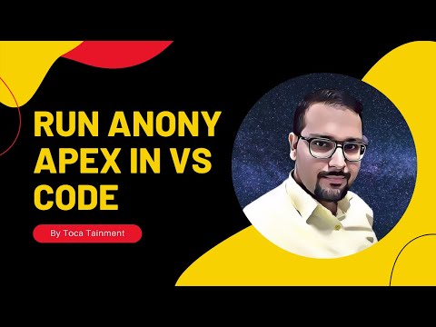 Run Anonymous Apex in VS Code