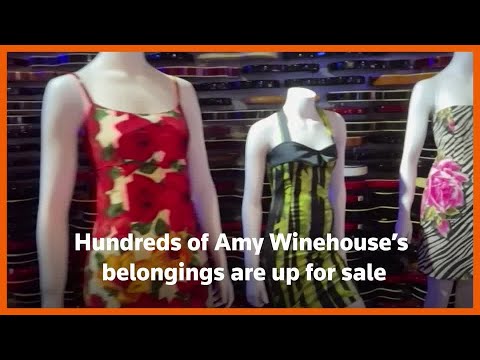 Hundreds of Amy Winehouse's belongings up for auction