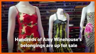 Hundreds of Amy Winehouse's belongings up for auction