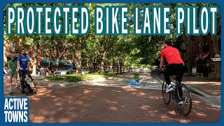 ADDISON, TX: A PopUp Protected Bike Lane Pilot Project Profile (Tactical Urbanism Innovation)
