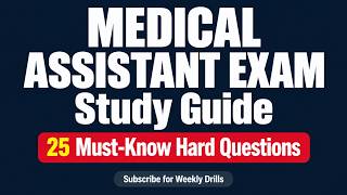 Certified Medical Assistant Study Guide: Pass Your CCMA & CMA Exam on First Try #medicalassistant