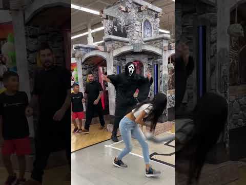 Scaring Strangers At Spirithalloween Shorts