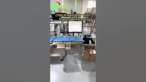 Barcode Reader Revolutionizes In-Motion Scale Checkweigher Conveyor!