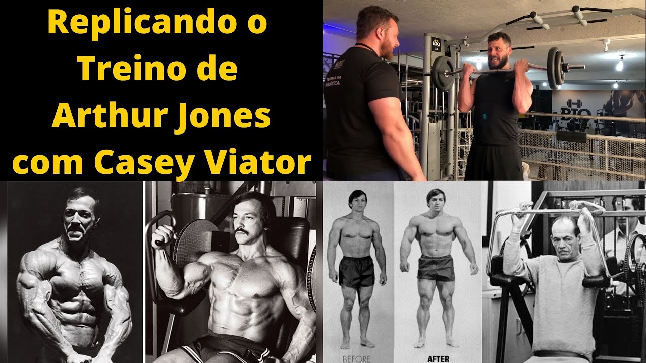 REPLICANDO O TREINO DE ARTHUR JONES COM CASEY VIATOR - YouTube