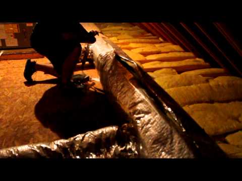 Attic Duct Insulation Repair and Sealing