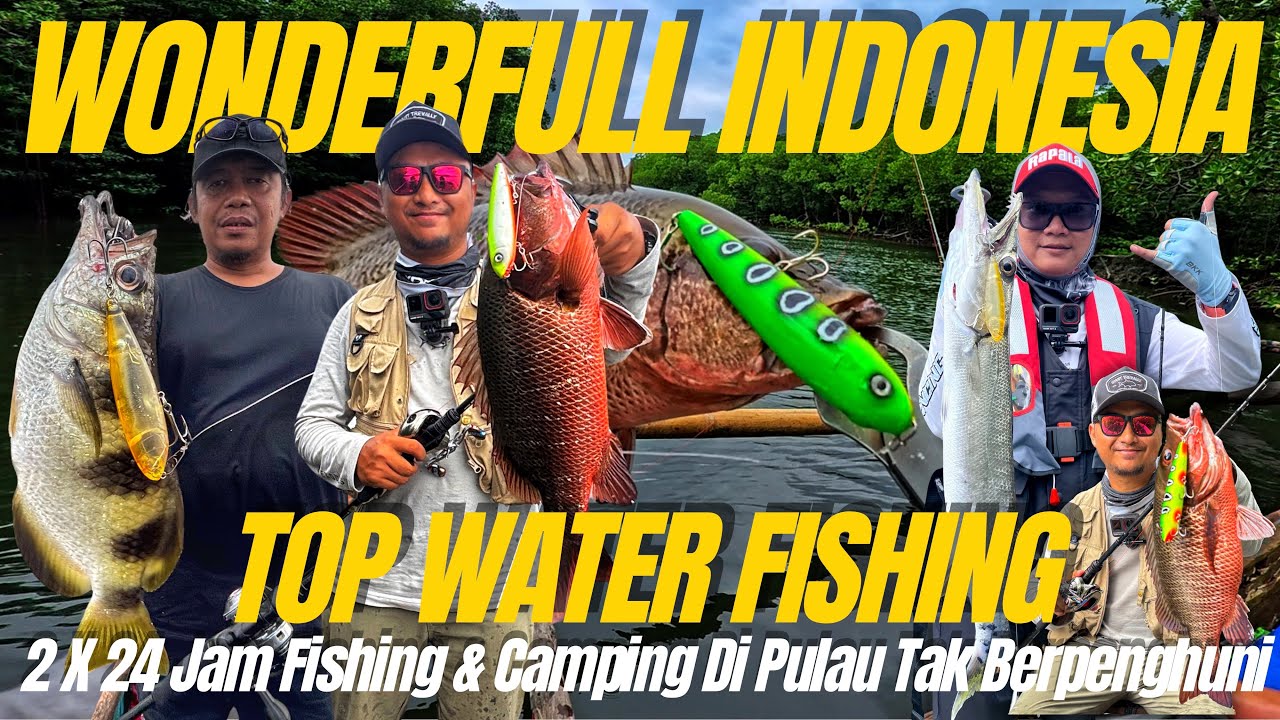 MANGROVE JACK TOP WATER FISHING🔥‼️PARAH IKAN DISINI BESAR2 & KELAPARAN SEMUA‼️😱 SHIMANO CAPTURE 2025
