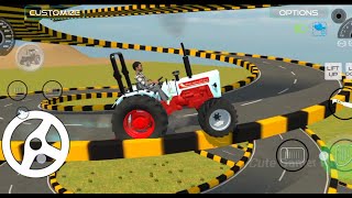 New Mahindra Tractor Mega Ramp Challenge - Car Game - Android Games - Gadi Wala Game - CGA 🥰#6